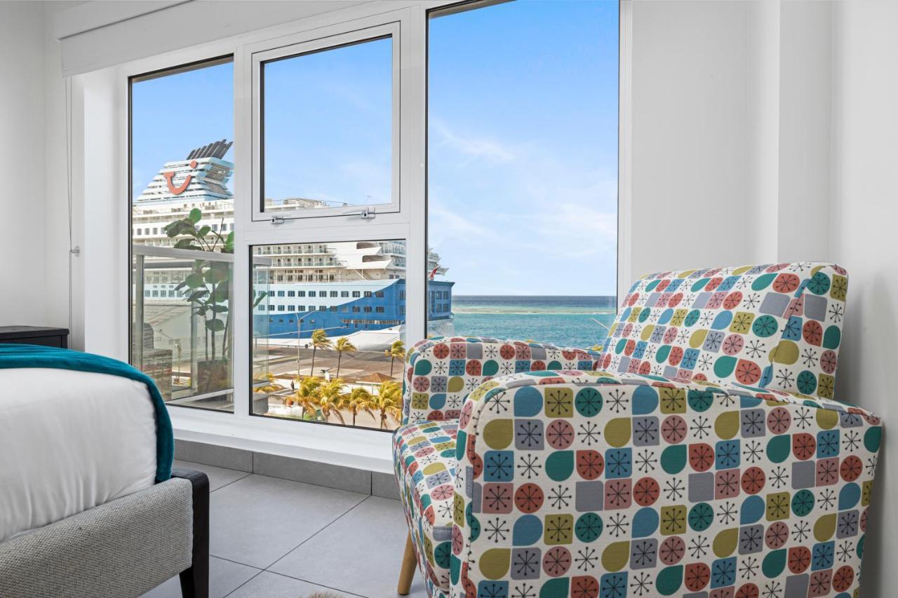 Ocean View Condo Overlooking The Caribbean Sea Oranjestad Zewnętrze zdjęcie